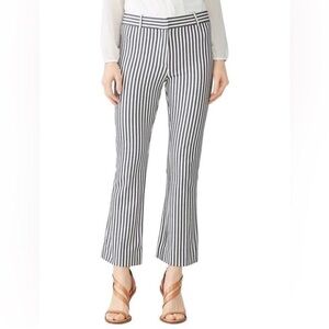 Derek Lam Crosby striped trousers pants crop flare